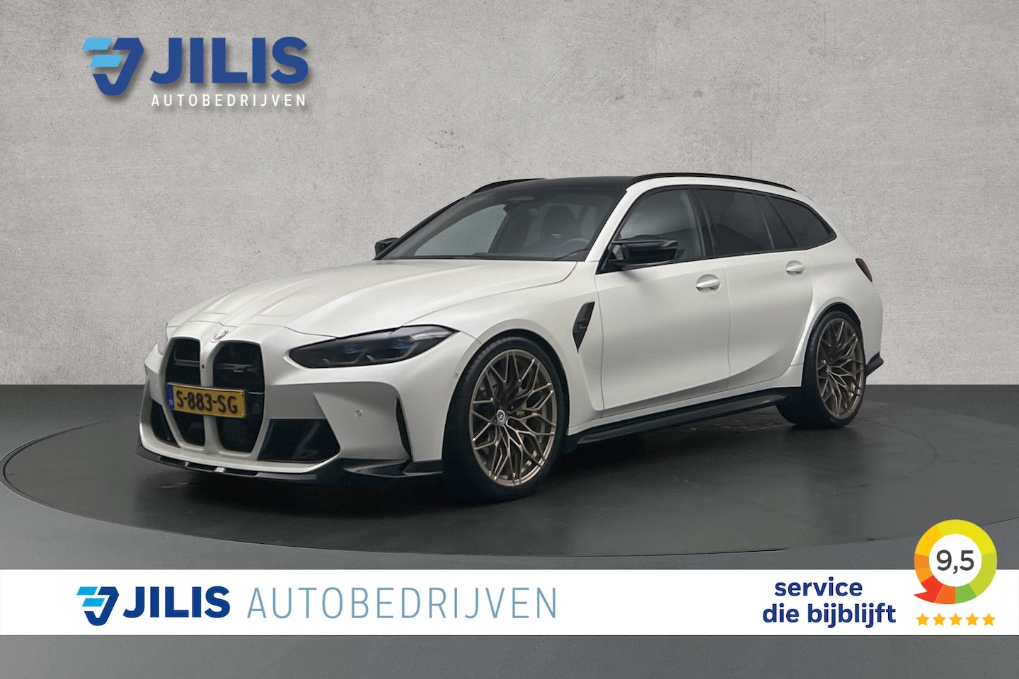 BMW 3-serie Touring - M3 xDrive Competition | Org. NL | Keramische remmen | CS Grille | Unieke auto - AutoWereld.nl