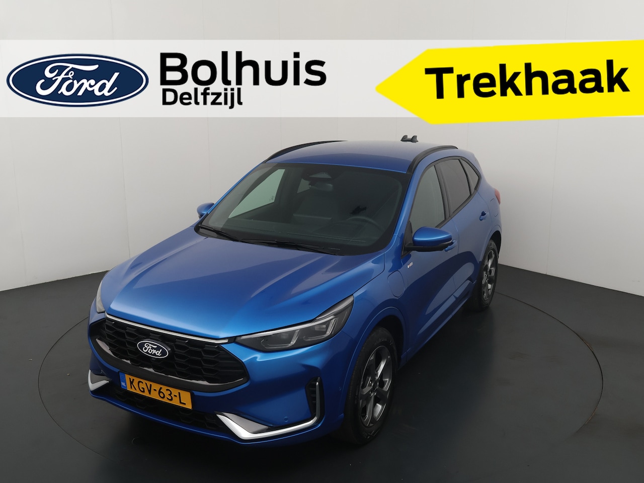 Ford Kuga - 2.5 PHEV 243 pk ST-Line X Trekhaak I AGR stoelen | Matrix LED I Adapt Cruise I Winter Pack - AutoWereld.nl