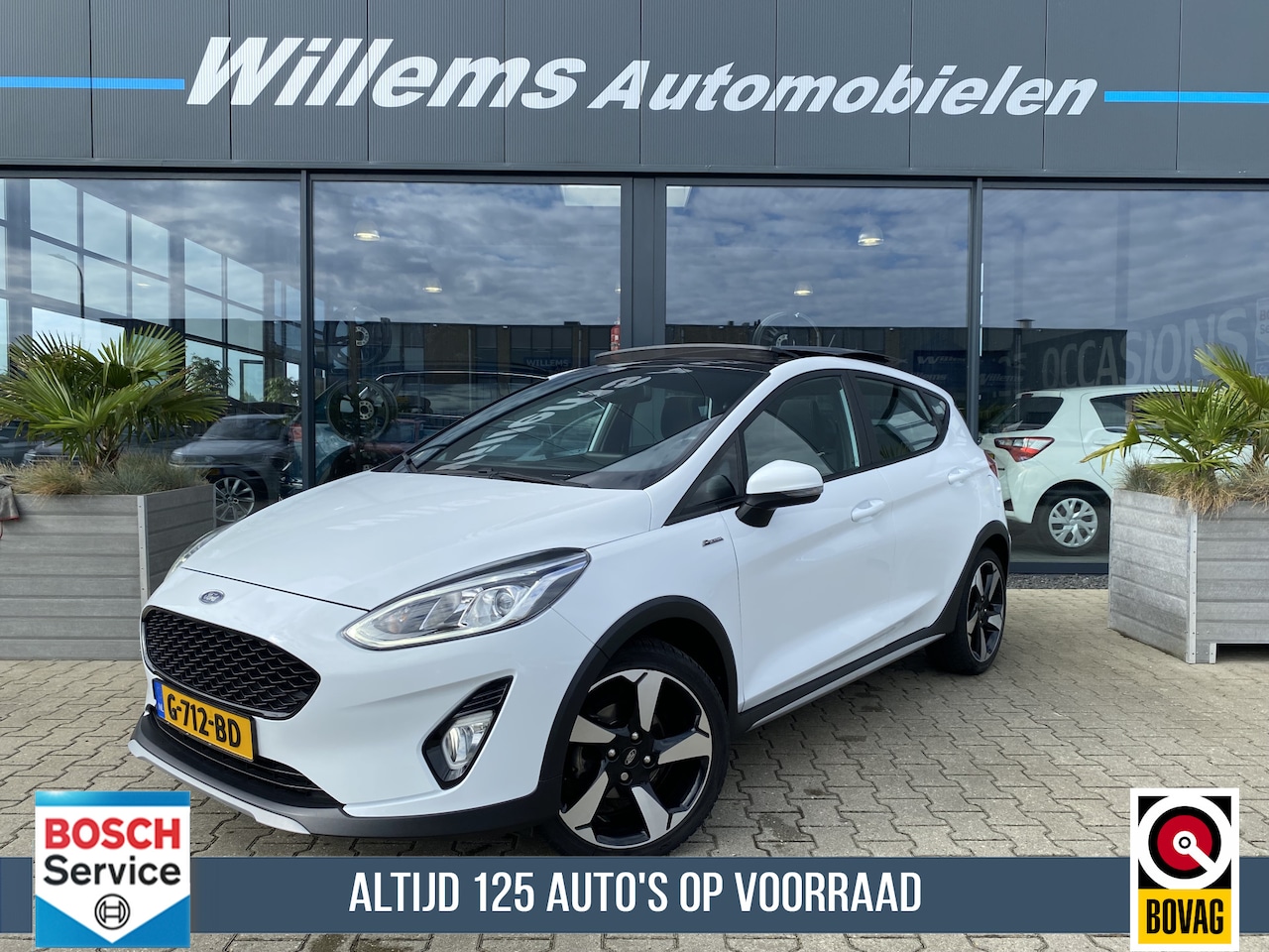 Ford Fiesta - 1.0 EcoBoost Active Panorama dak, Winterpakket & App-Connect - AutoWereld.nl