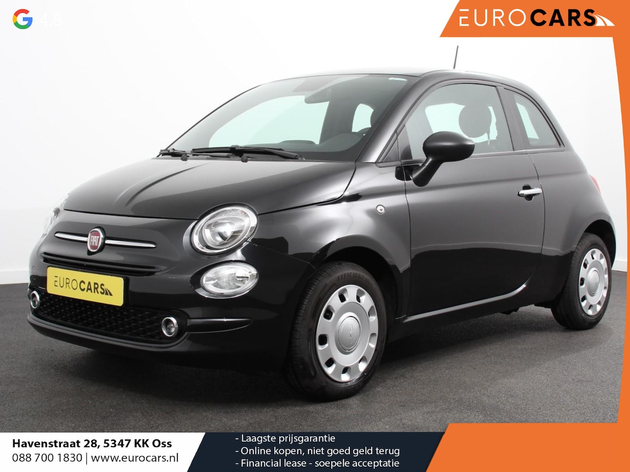Fiat 500 - 1.0 Hybrid Vita Comfort Climate Control Dab Digitale Cockpit Parkeer sensoren Radio - AutoWereld.nl
