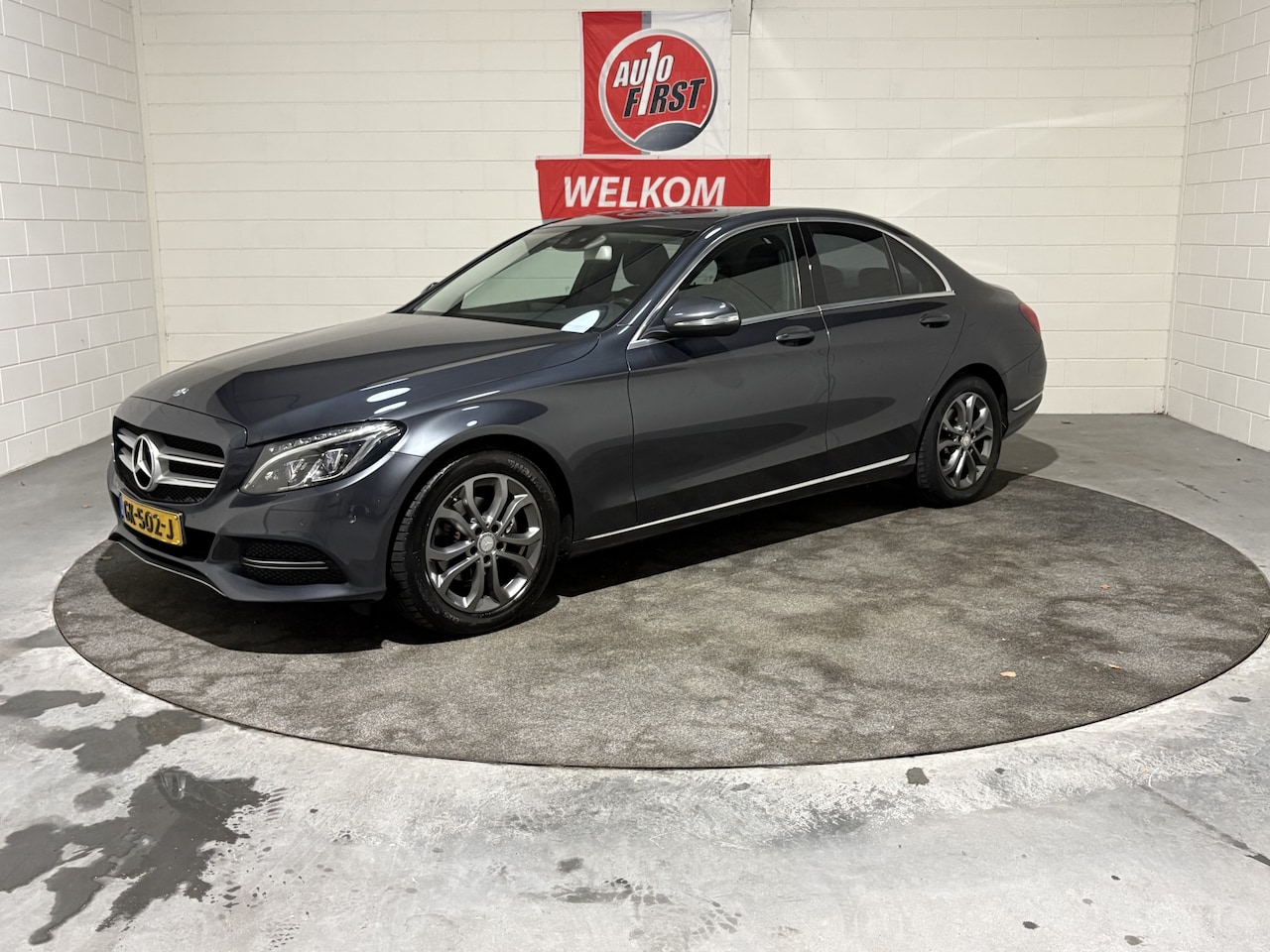 Mercedes-Benz C-klasse - 180 Ambition 180 Ambition, Volledig onderhouden, NL auto, Clima, Cruise, Blue tooth, Navi, Lichtmetaal, - AutoWereld.nl