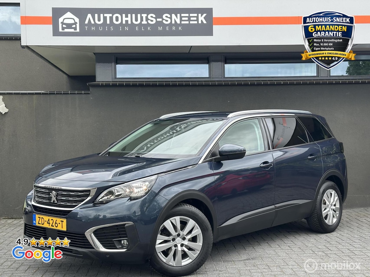 Peugeot 5008 - 7-Zits|Camera 360°|CarPlay | Trekhaak | Cruise| - AutoWereld.nl
