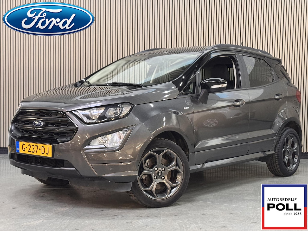 Ford EcoSport - 125pk ST-Line Black Navi Camera Trekhaak Winter- Parking-Dodehoek pack B&O Privacy glass D - AutoWereld.nl