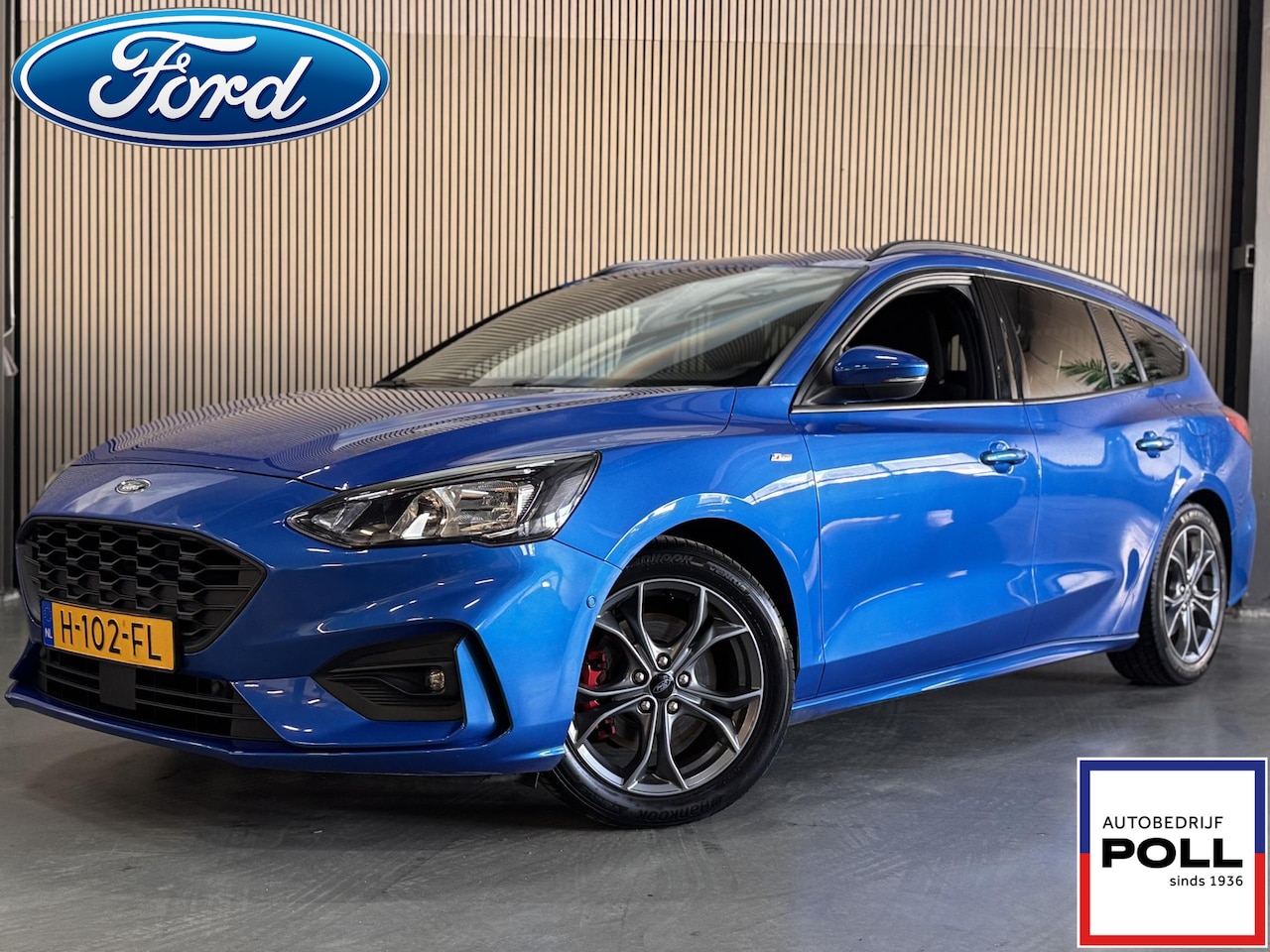 Ford Focus Wagon - 125pk ST Line B&O Navi Camera Adap Cruise Winter Parking pack Wagon Dealeronderhouden - AutoWereld.nl