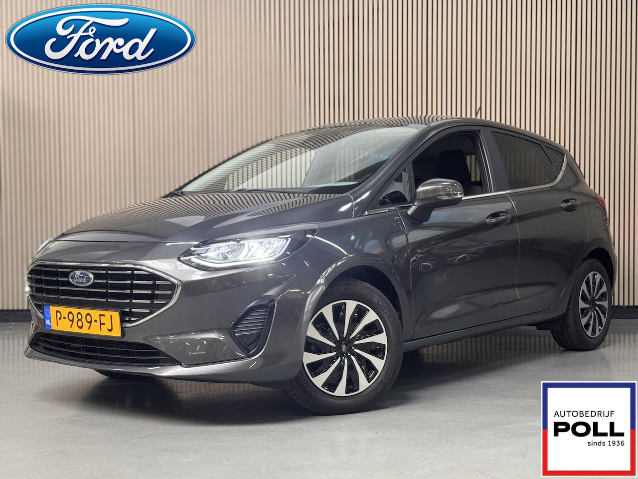 Ford Fiesta - 1.0 EcoBoost Titanium Navi Apple Carplay Climat Cruise Privacy Glass Parkeersensoren Deale - AutoWereld.nl