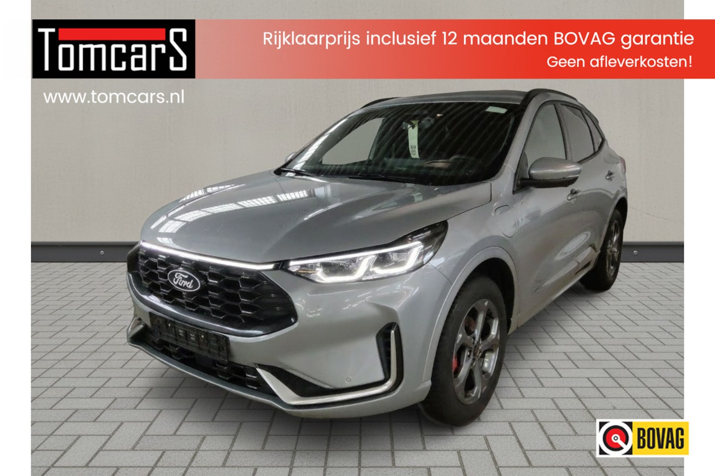 Ford Kuga - 2.5 PHEV ST-Line X Elektr.-achterklep/Winter-pack/360-Camera/Elektr.-voorstoelen/BLIS - AutoWereld.nl