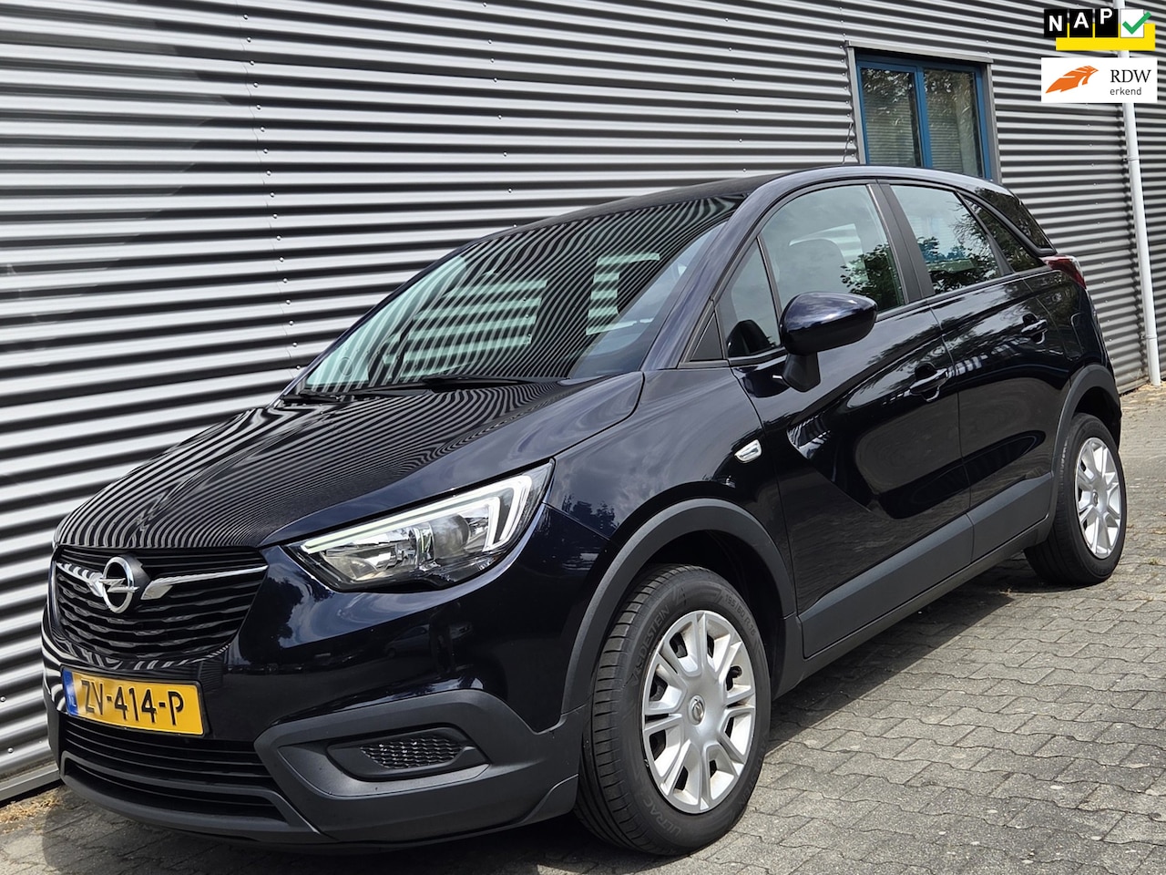Opel Crossland X - 1.2 Turbo Edition Blauw Parelmoer 1e Eigenaar!! - AutoWereld.nl
