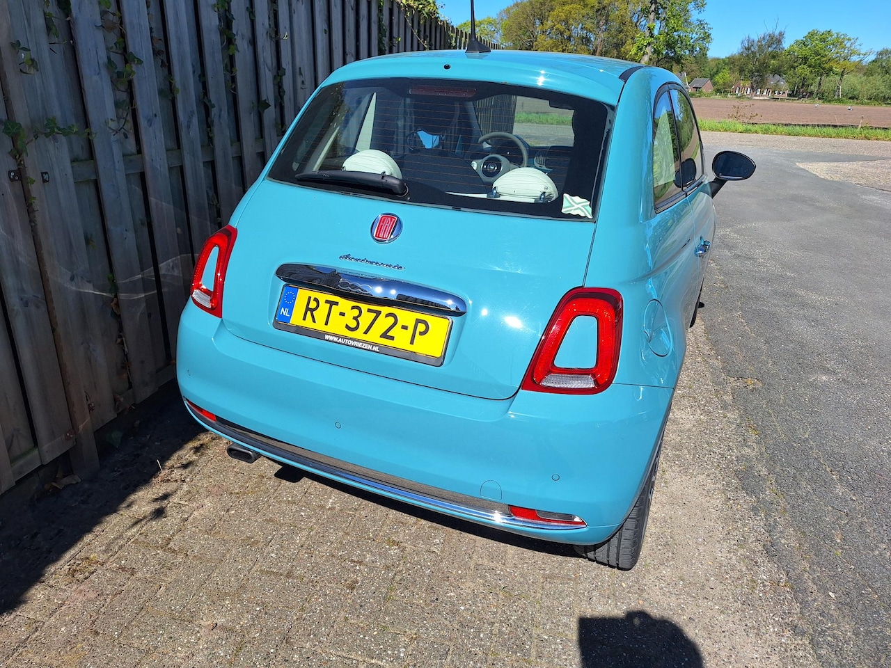 Fiat 500 - 0.9 TwinAir Turbo Anniversario met cruise control en airco