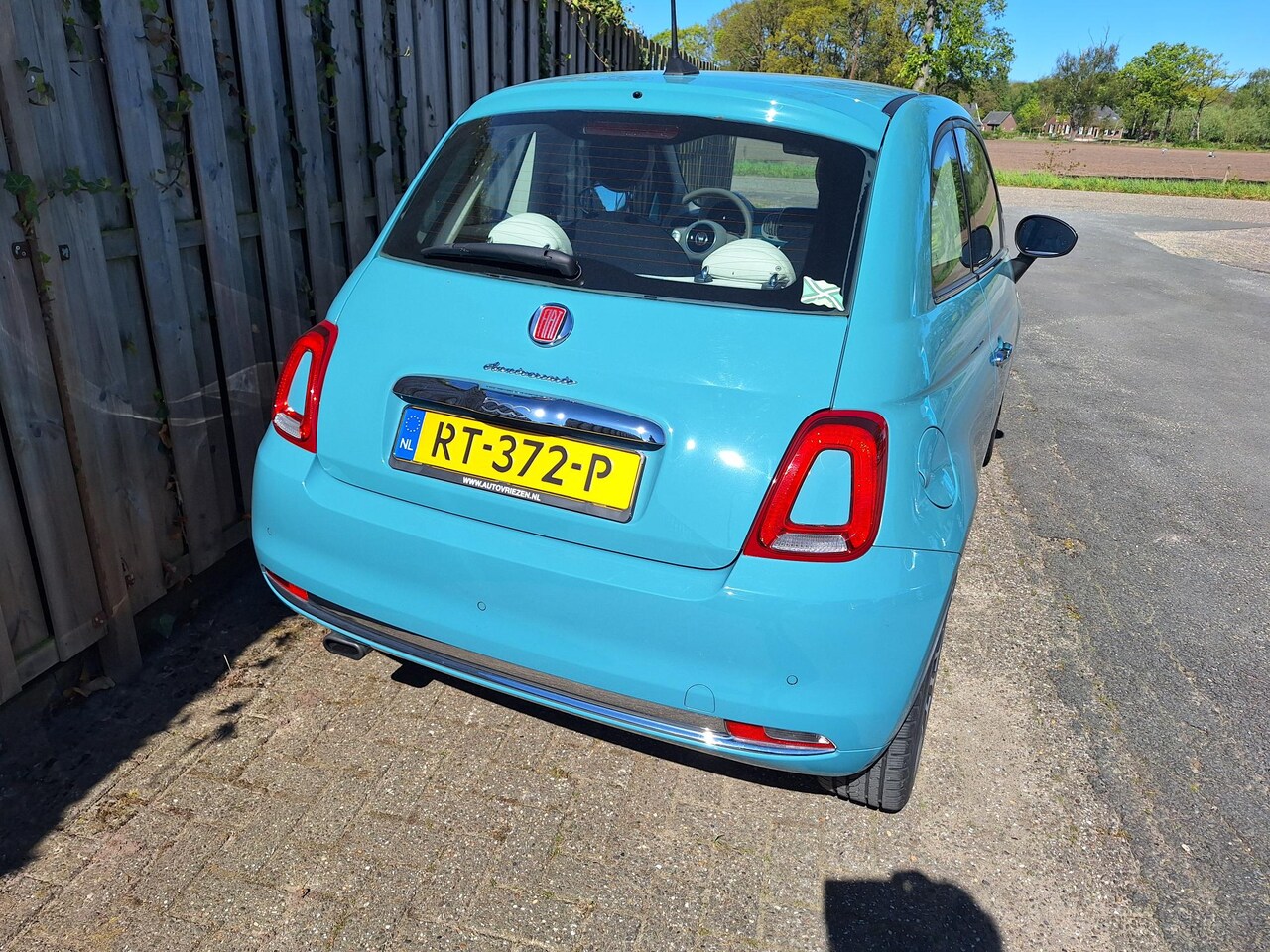 Fiat 500 - 0.9 TwinAir Turbo Anniversario met cruise control en airco