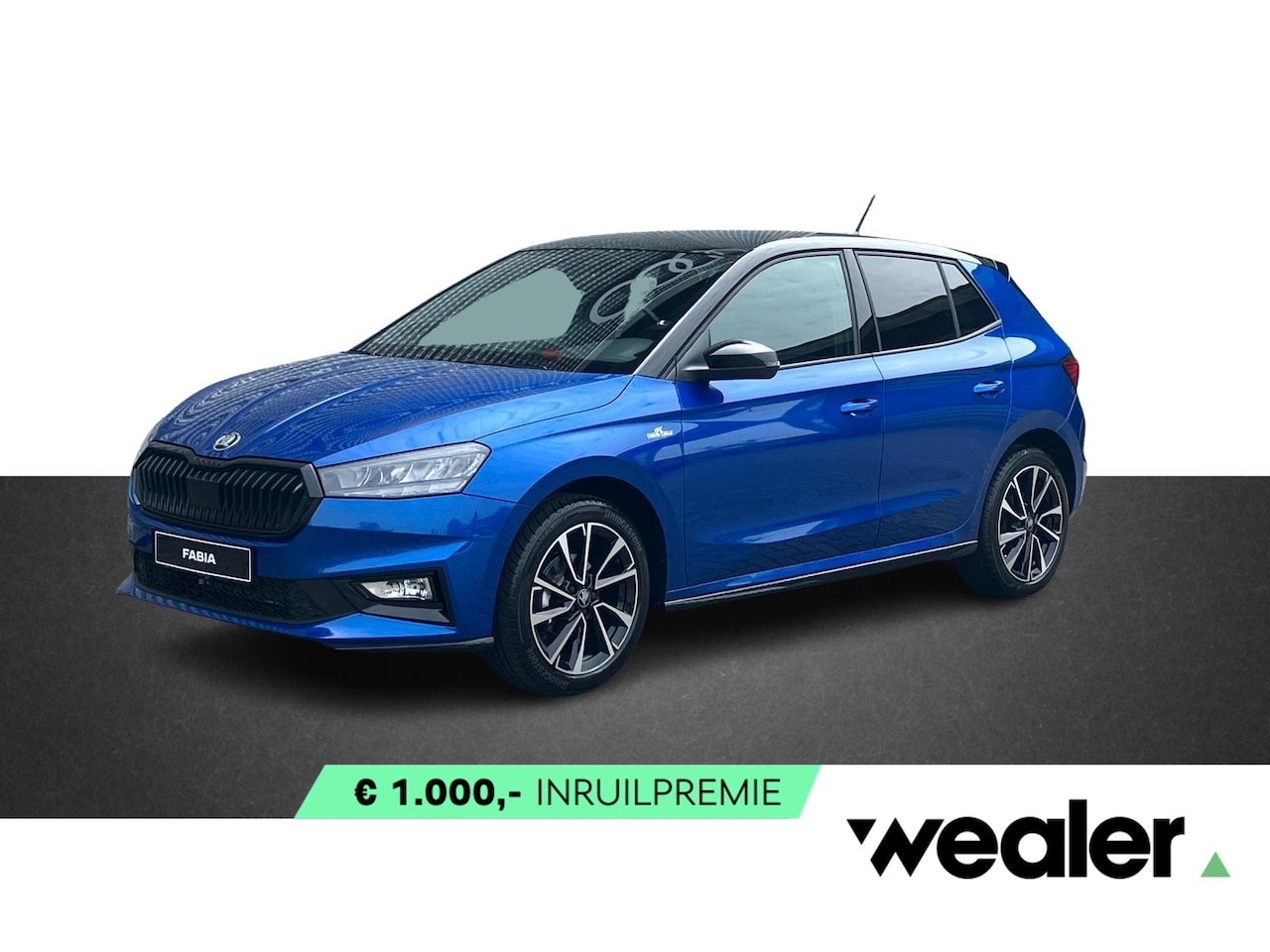 Skoda Fabia - Monte Carlo 1.0 TSI 95 PK | Adaptieve cruise control | Zwart dak | Verwarmde voorstoelen | - AutoWereld.nl