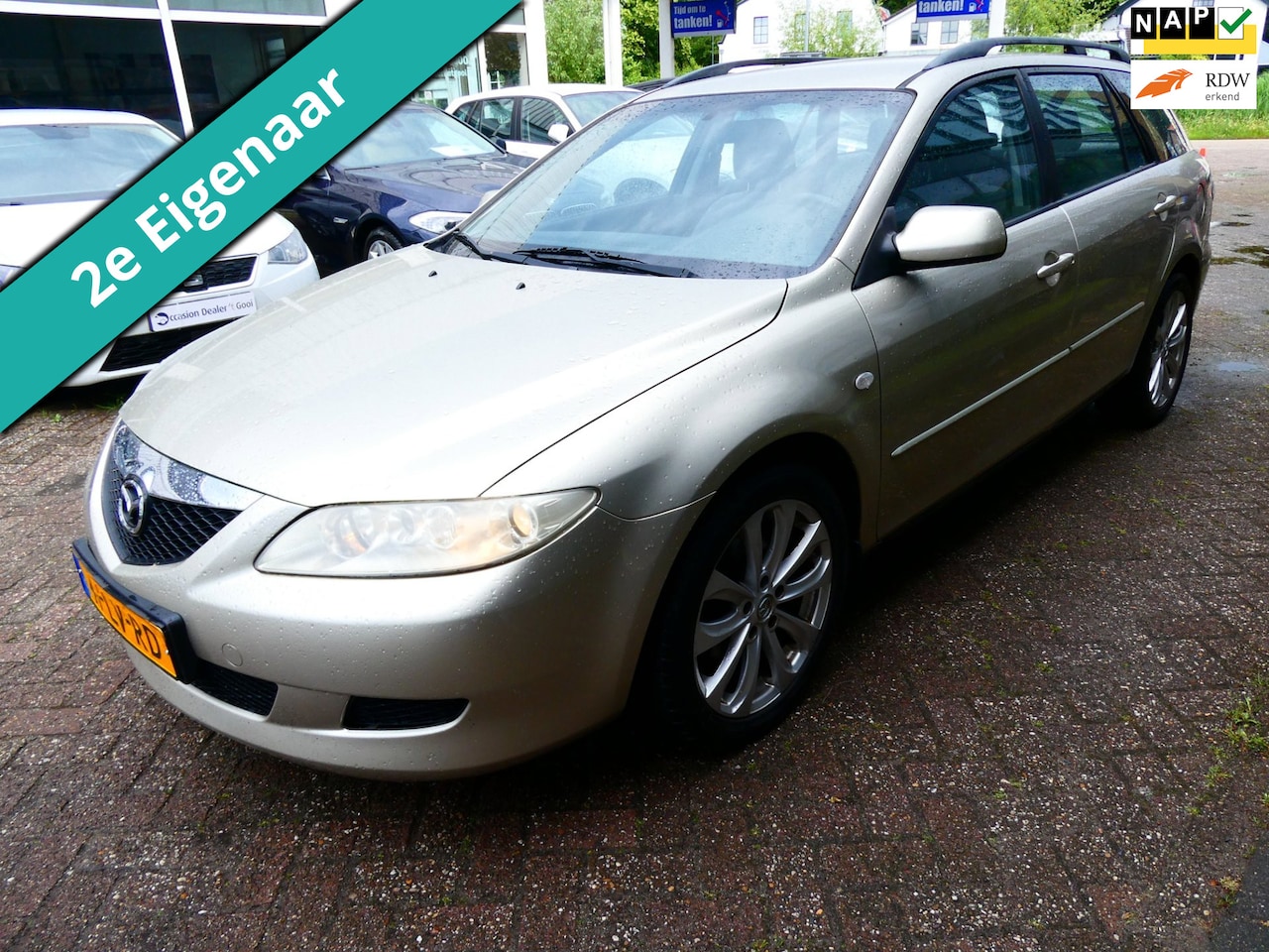 Mazda 6 Sportbreak - 2.0i Touring 141pk Clima Trekhaak 1500kg 2e eig. - AutoWereld.nl