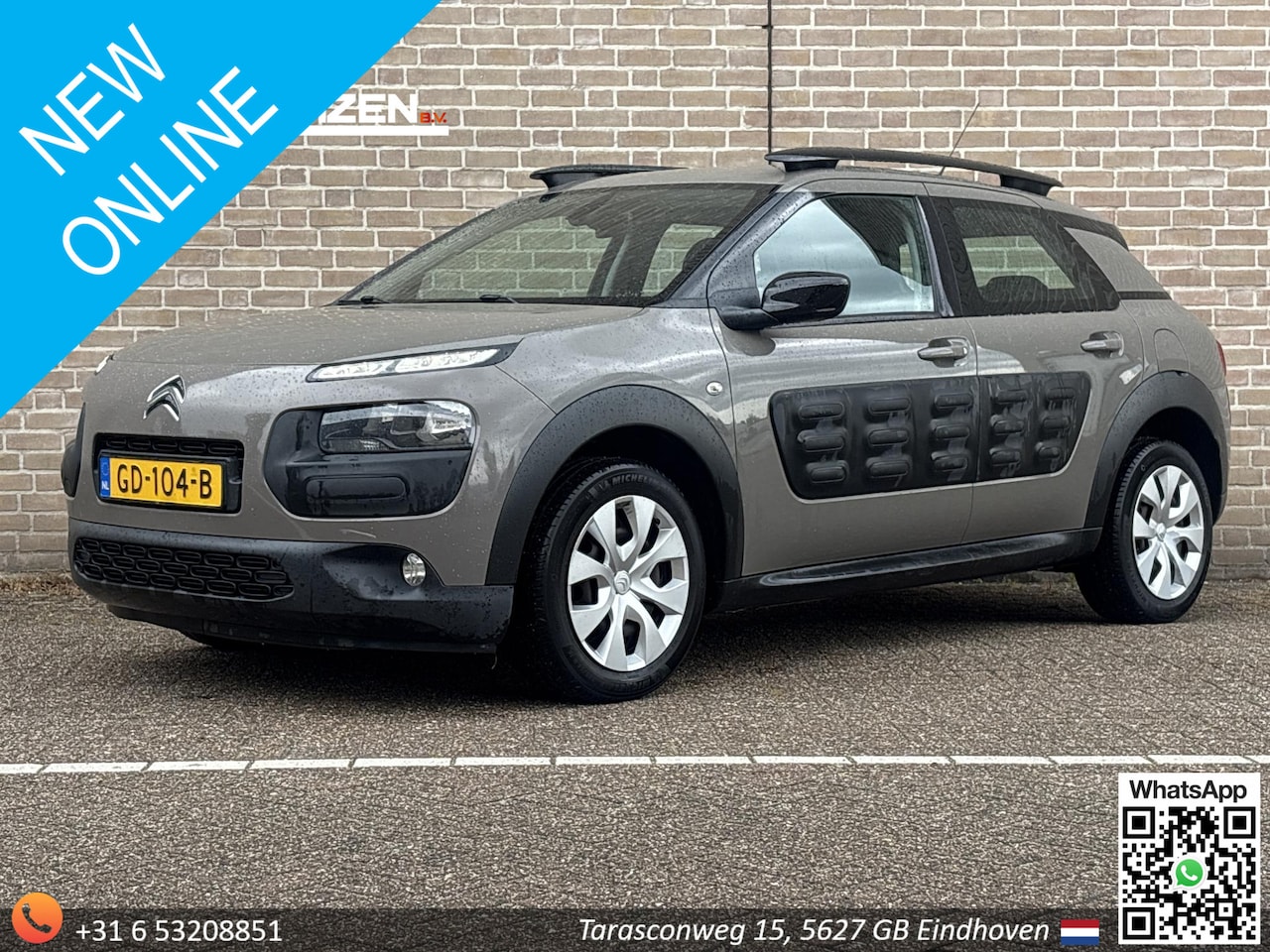 Citroën C4 Cactus - 1.2 PureTech Feel Automaat | Climate | Cruise | PDC | APK 05-2027 | - AutoWereld.nl