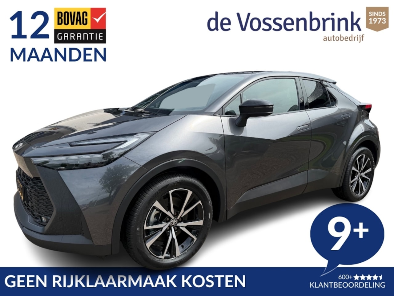 Toyota C-HR - 2.0 Plug-in Dynamic 220pk Automaat *Geen Afl. kosten* - AutoWereld.nl
