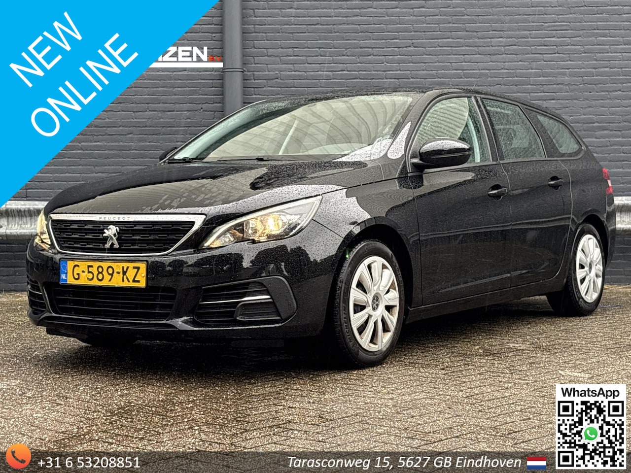 Peugeot 308 SW - 1.2 PureTech Blue Lease | Airco | Cruise | Navi | APK 10-2027 | - AutoWereld.nl