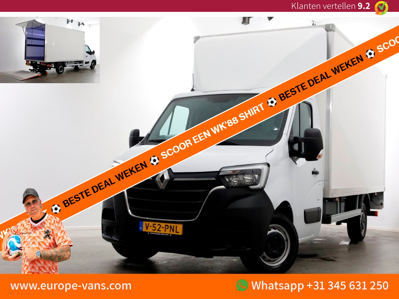 Renault Master - T35 2.3 dCi 145pk Bakwagen met laadklep 11-2023 - AutoWereld.nl