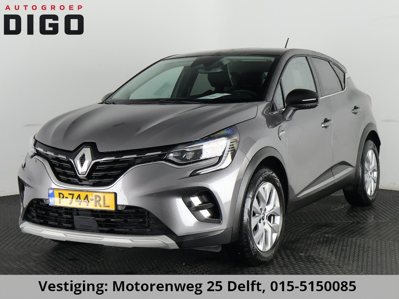 Renault Captur - 1.3 TCe 140 INTENS 1e EIG GARANTIE 5-2032! NAVIGATIE . PARKEERSENSOREN VOOR & ACHTER . - AutoWereld.nl
