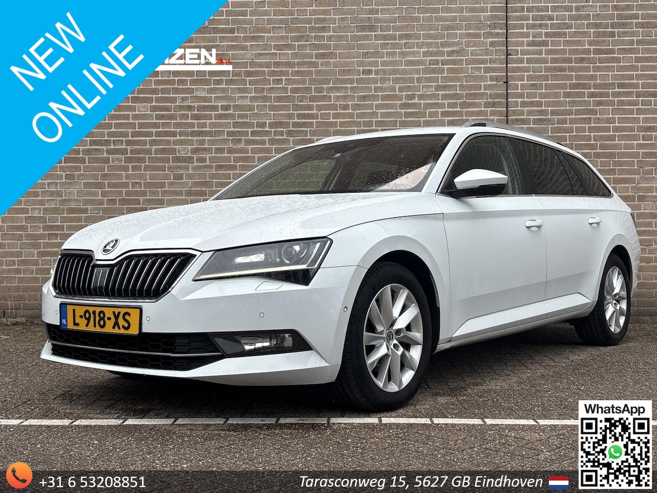 Skoda Superb Combi - 1.6 TDI Style Business | Camera | Climate | Navi | Trekhaak | - AutoWereld.nl