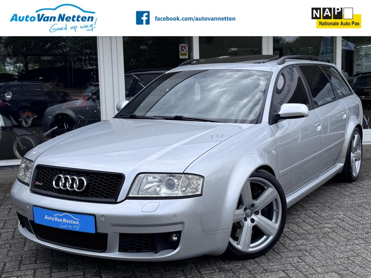 Audi RS6 - Avant 4.2 V8 Biturbo 480pk QUATTRO RS 6 Plus 90/999 - AutoWereld.nl