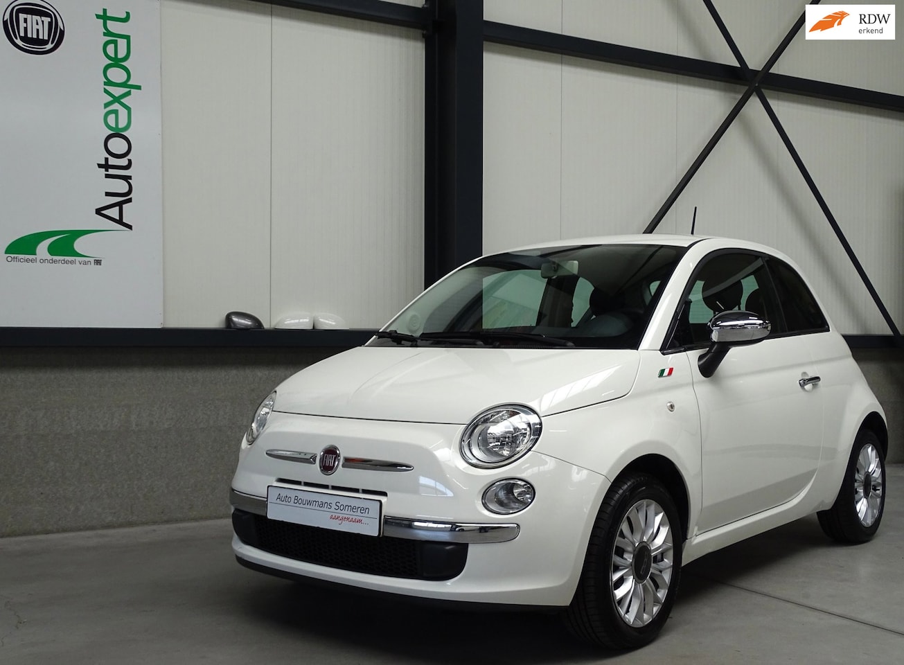 Fiat 500 - 1.2 "LOUNGE" - CLIMA-BLUETOOTH-PARK.SENSOREN ! - ETC - AutoWereld.nl