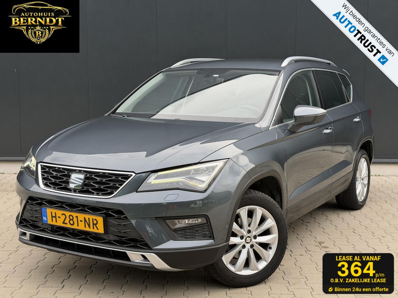 SEAT Ateca - 1.5 TSI FR Business Intense Trekhaak Stoelvwarm - AutoWereld.nl