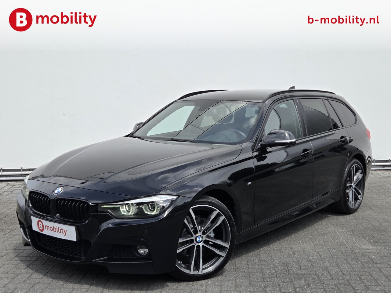 BMW 3-serie Touring - 320i xDrive High Executive M-Sport Trekhaak 1800kg Apple CarPlay | Hifi | Leer | DAB | Stu - AutoWereld.nl