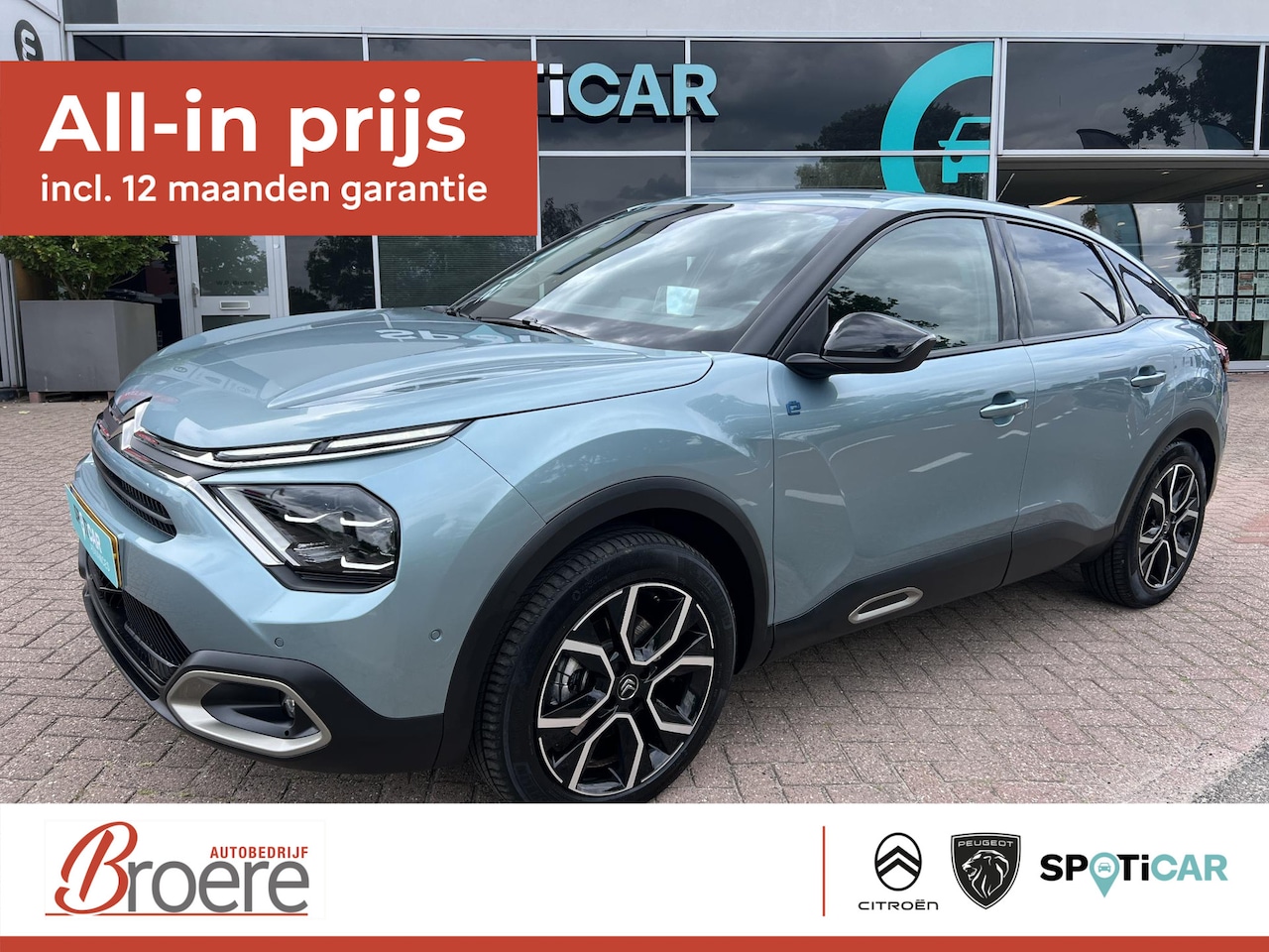 Citroën Ë-C4 - 50 KWh 136 pk Feel Pack Automaat Range tot 320 km Verwarmde voorstoelen, stuurwiel en voor - AutoWereld.nl