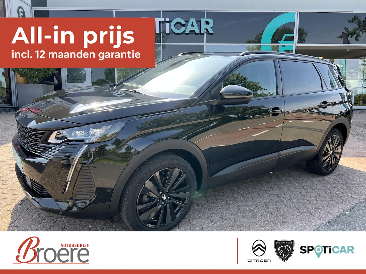 Peugeot 5008 - GT 1.2 Turbo 130 EAT8 Automaat 7-zits elek. achterklep - AutoWereld.nl