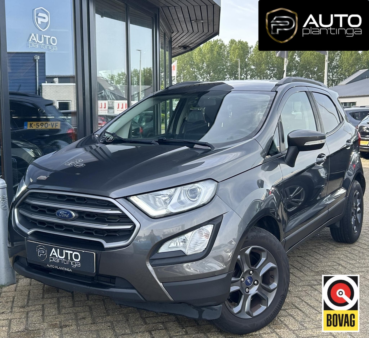 Ford EcoSport - 1.0 EcoBoost Titanium 125PK | Dealeronderhouden | Nieuwe APK | Trekhaak | Parkeersensoren - AutoWereld.nl