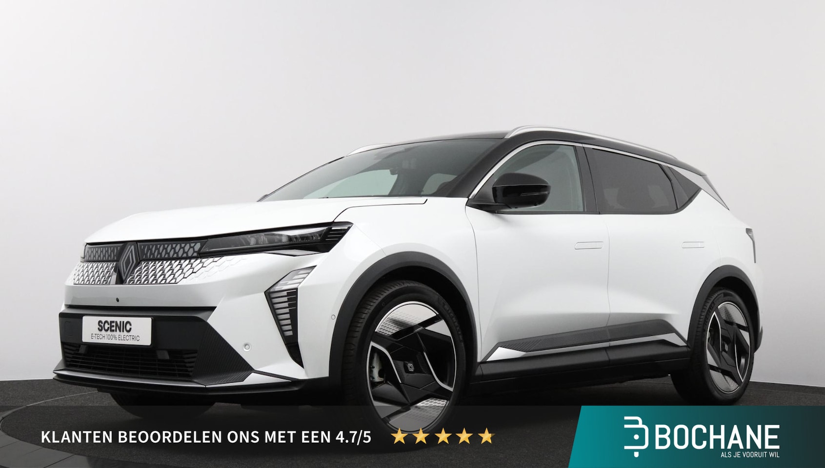 Renault Scenic E-Tech - EV87 long range iconic Panoramadak | Trekhaak afneembaar | Electrische stoelen | Adaptieve - AutoWereld.nl