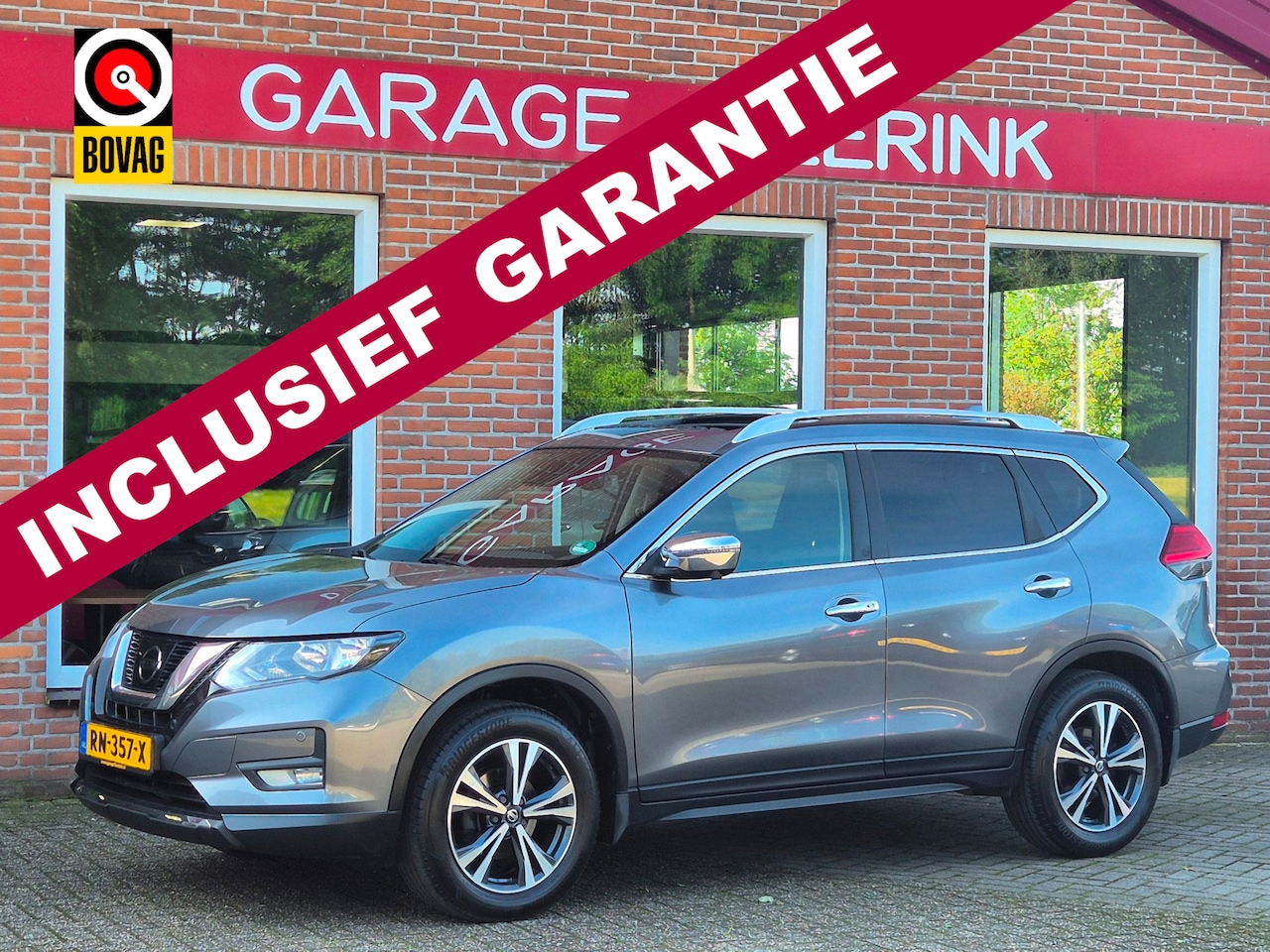 Nissan X-Trail - 1.6 dCi N-Connecta 163PK 5drs clima, cruise, navi, camera, keyless, lmv, trekhaak, panoram - AutoWereld.nl