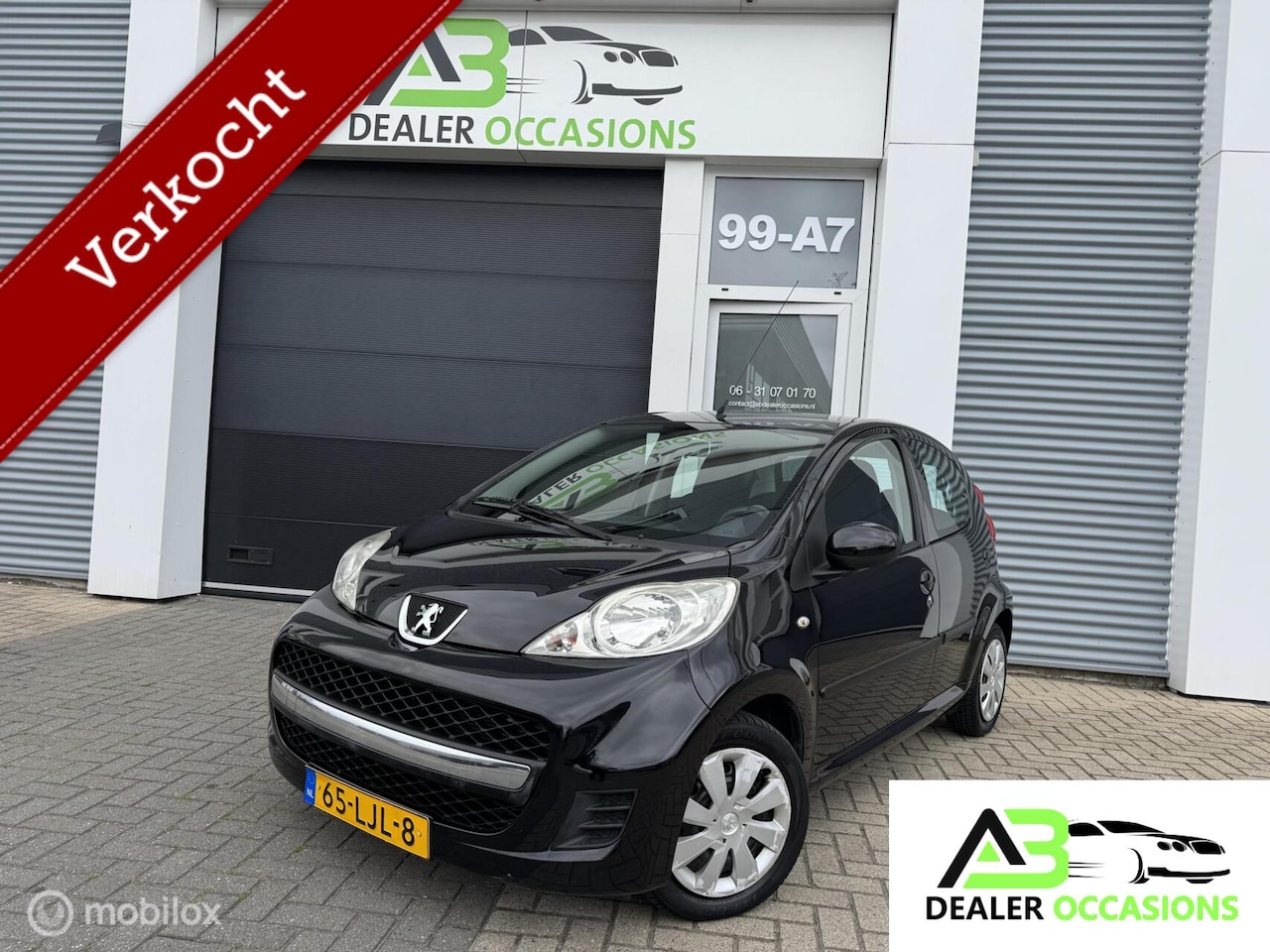 Peugeot 107 - 1.0-12V Comfort 5DRS Airco-El Pakket--APK - AutoWereld.nl