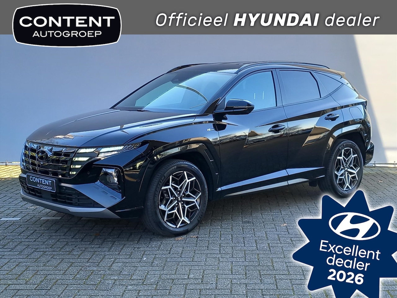 Hyundai Tucson - 1.6 T-GDi HEV 238pk 2WD Aut N Line // Snel Leverbaar! - AutoWereld.nl
