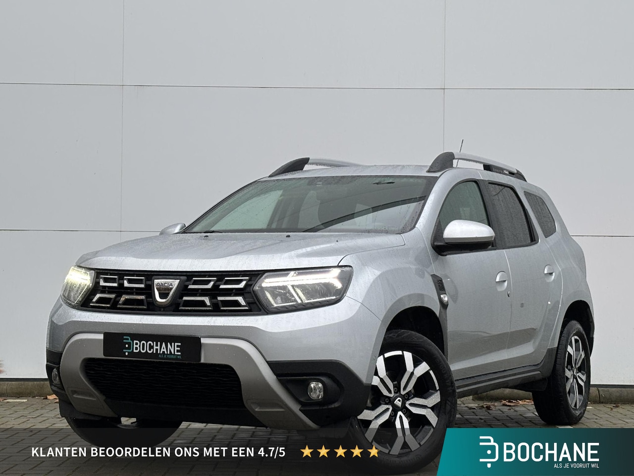Dacia Duster - 1.3 TCe Prestige Automaat | Climate control | Lederen interieur | Stoelverwarming | KeyLes - AutoWereld.nl