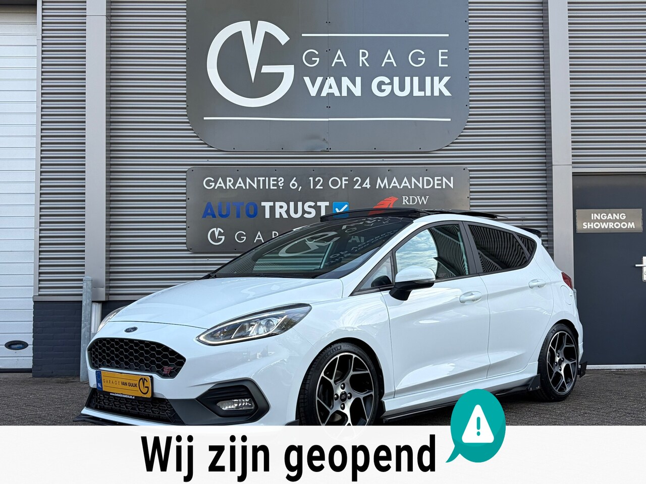 Ford Fiesta - 1.5 EcoBoost ST-3 200PK MaxtonDesign,Panodak,Carplay,Clima,Cruise,Stoel+Stuurverwarming,Is - AutoWereld.nl