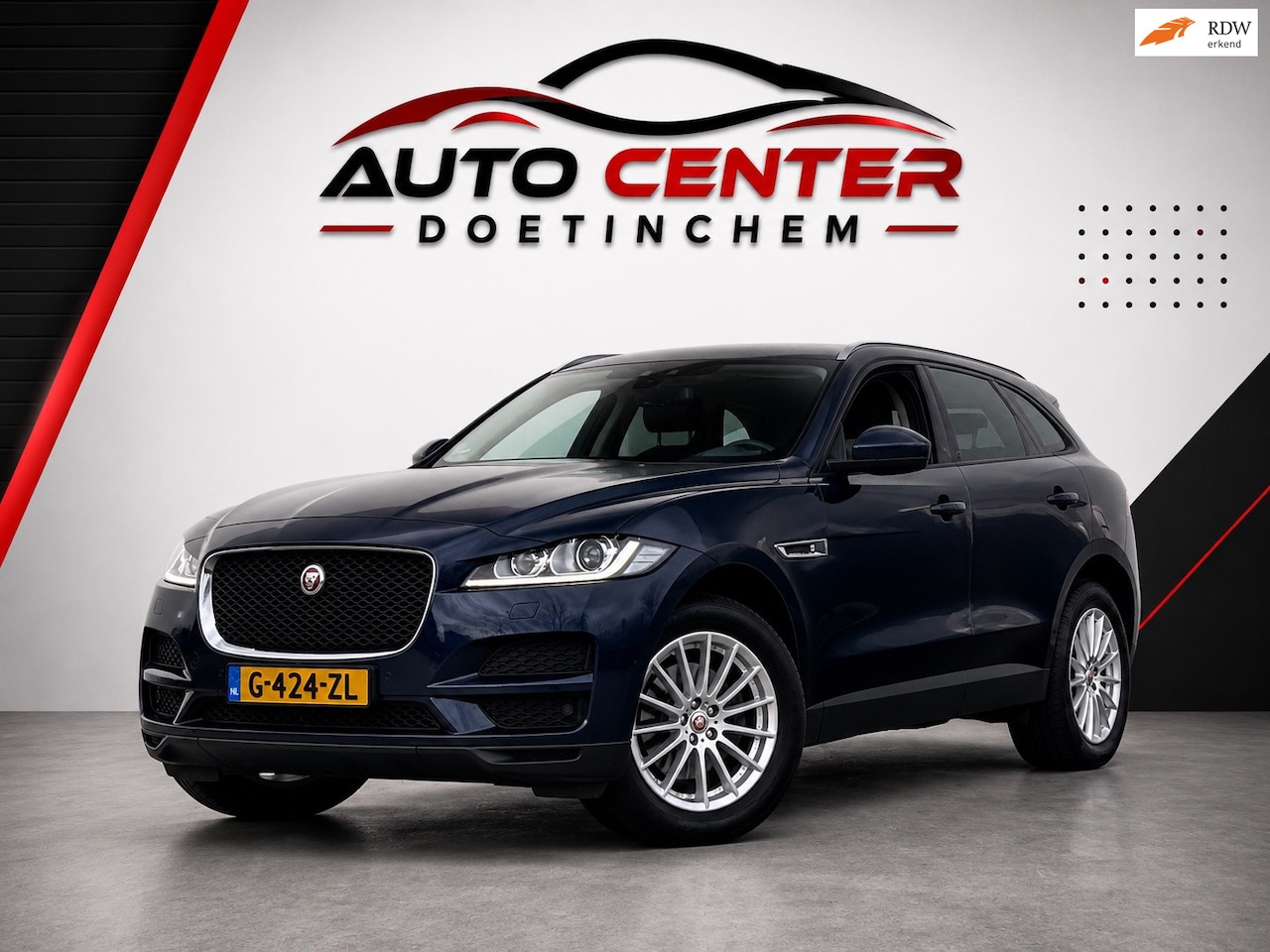 Jaguar F-Pace - 2.0 Pure AWD 20d Navi Led Automaat - AutoWereld.nl