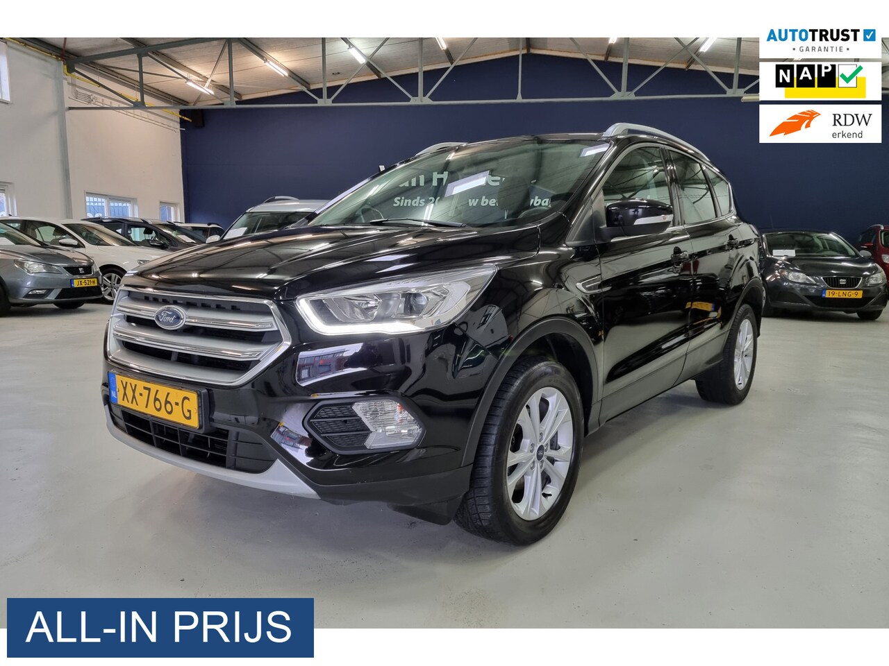Ford Kuga - 1.5 EcoBoost Ultimate ✅MOOIE AUTO!! ✅TREKHAAK - AutoWereld.nl
