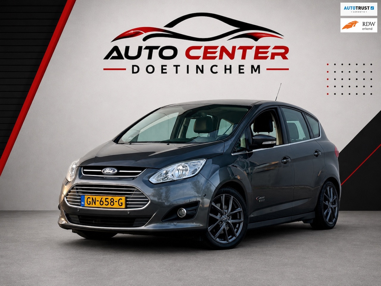 Ford C-Max - 2.0 Plug-in Hybrid Titanium Plus|Panoramadak|Automaat - AutoWereld.nl