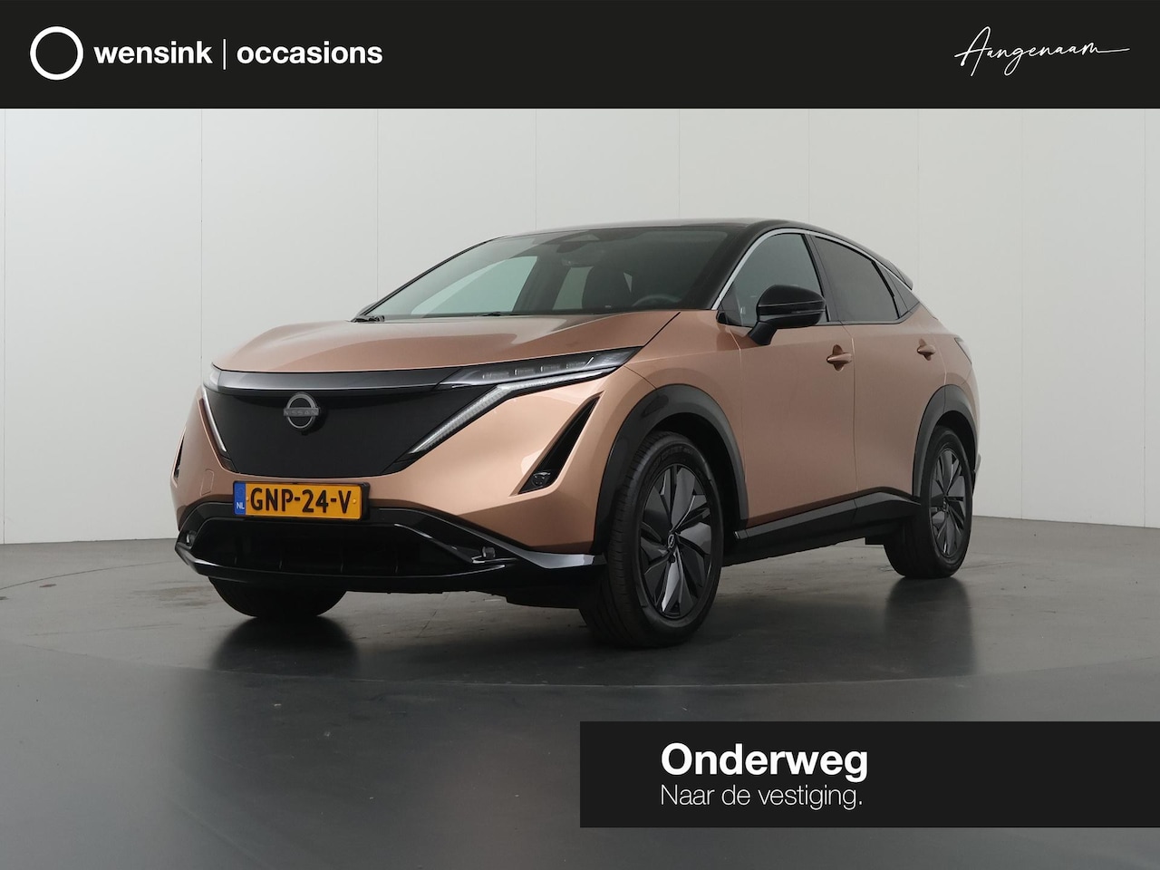 Nissan Ariya - Advance 91 kWh | SOH 99% | Ele.verstelbare stoelen | 360 Camera | Navigatie | DAB | Applee - AutoWereld.nl