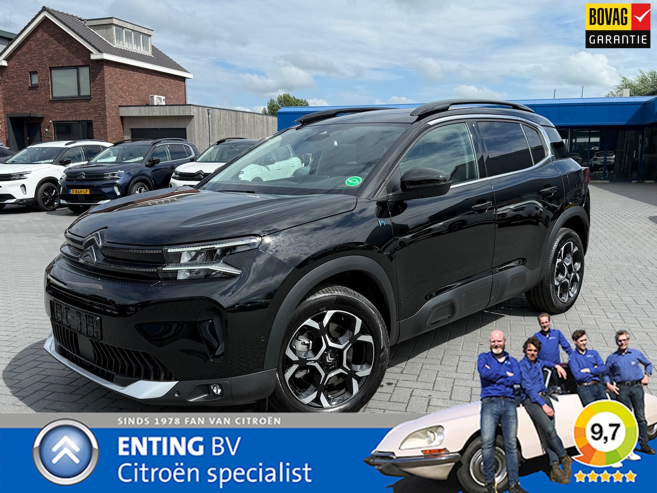 Citroën C5 Aircross - 1.6 Plug-in Hybrid 225PK EAT8 MAX ADAPTIVE DODE HOEK 64KM ACCU - AutoWereld.nl