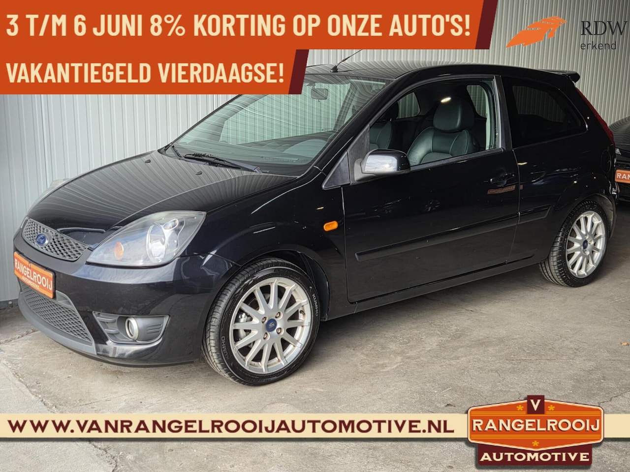 Ford Fiesta - 1.6-16V Ultimate Edition 1.6-16V Ultimate Edition, trekhaak, airco, sportstoelen, 16" lmv - AutoWereld.nl