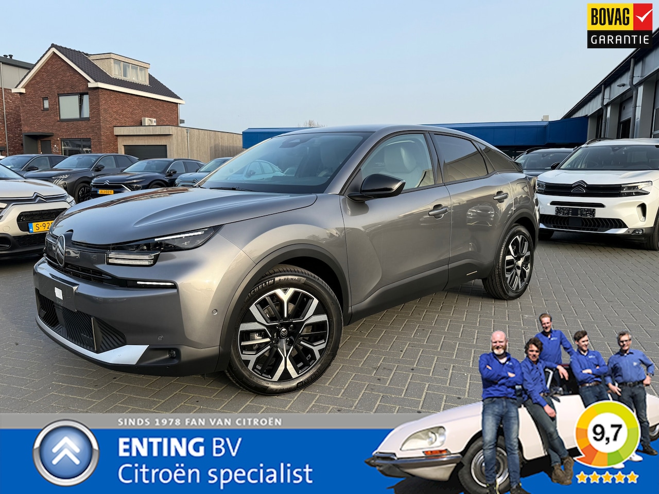 Citroën C4 - 1.2 Hybrid 145pk MAX E-DCS-6 ADAPT CRUISE+WINTER EN ALCANTARA PACK - AutoWereld.nl