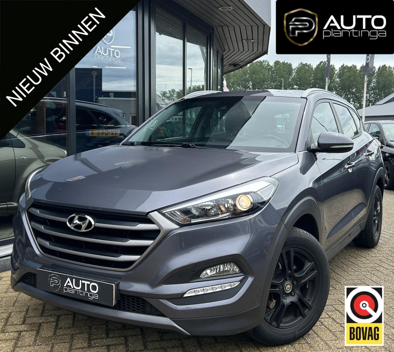 Hyundai Tucson - 1.6 T-GDi Comfort 177PK | Onderhoudshistorie | Achteruitrijcamera | Navigatie | Parkeersen - AutoWereld.nl