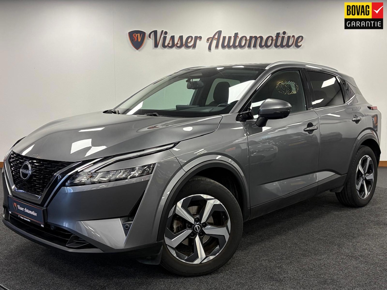 Nissan Qashqai - 1.3 MHEV Tekna*360Camera*Pano*Navi*PDC*Carplay*Trekhaak - AutoWereld.nl