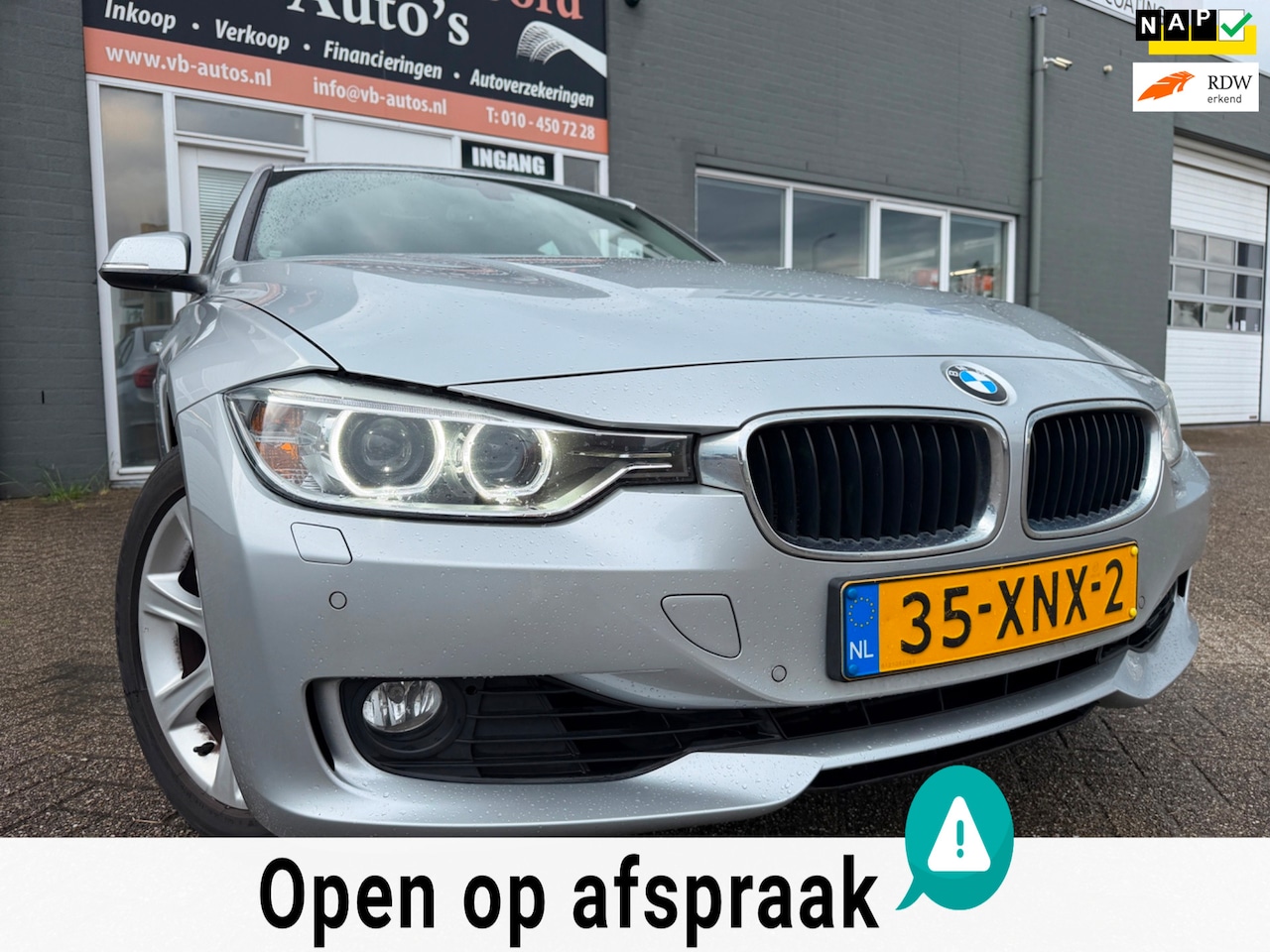 BMW 3-serie - 328i Executive van 1ste Eig in automaat met parkeersensoren en navigatie en bluetooth tele - AutoWereld.nl