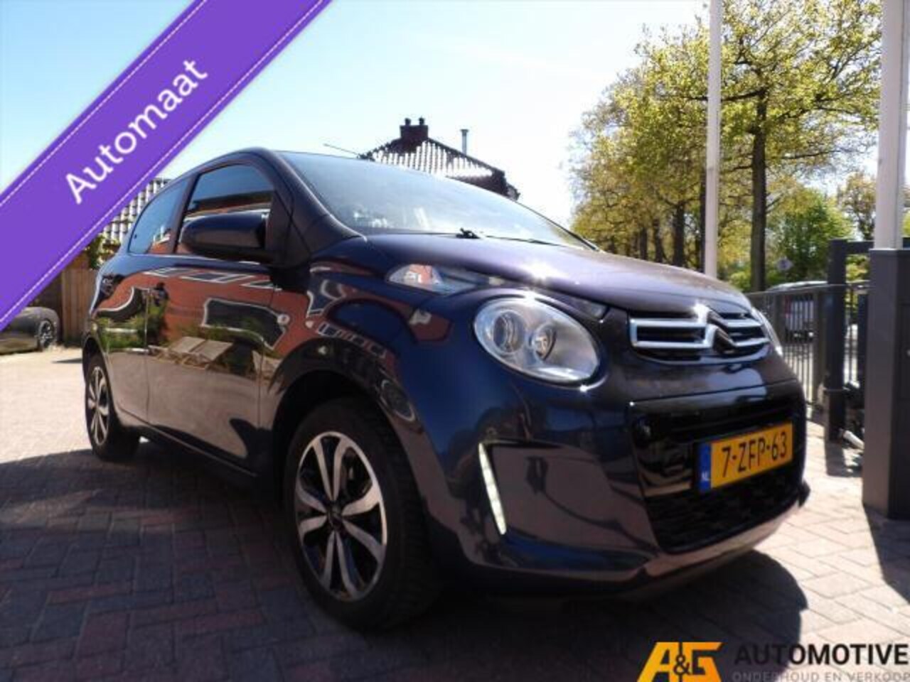 Citroën C1 - 1.0 VTi 2015 5DRS Blauw | Automaat | Airco | - AutoWereld.nl