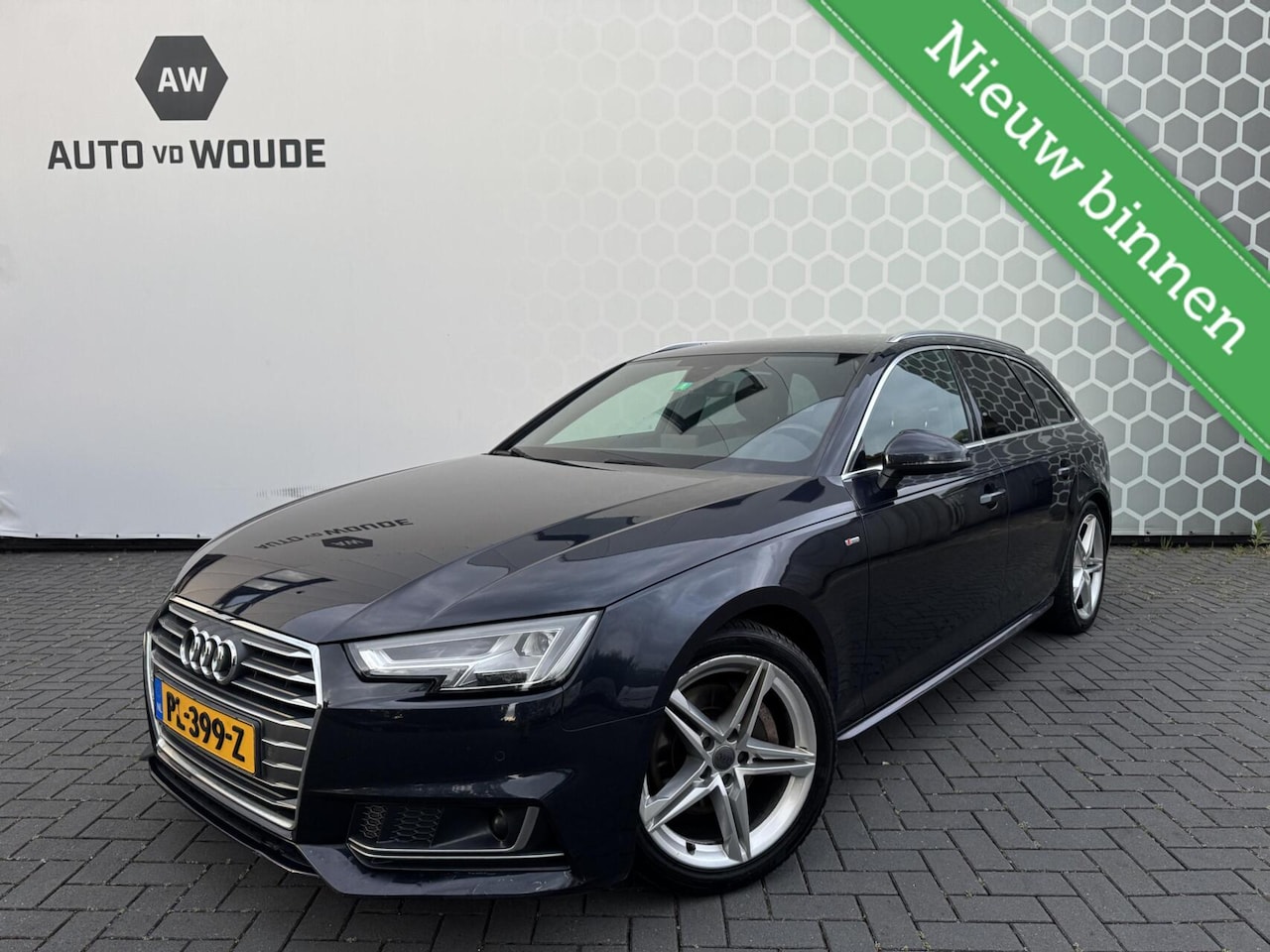 Audi A4 Avant - 2.0 TDI Sport Sline black edition Trekhaak NAP - AutoWereld.nl