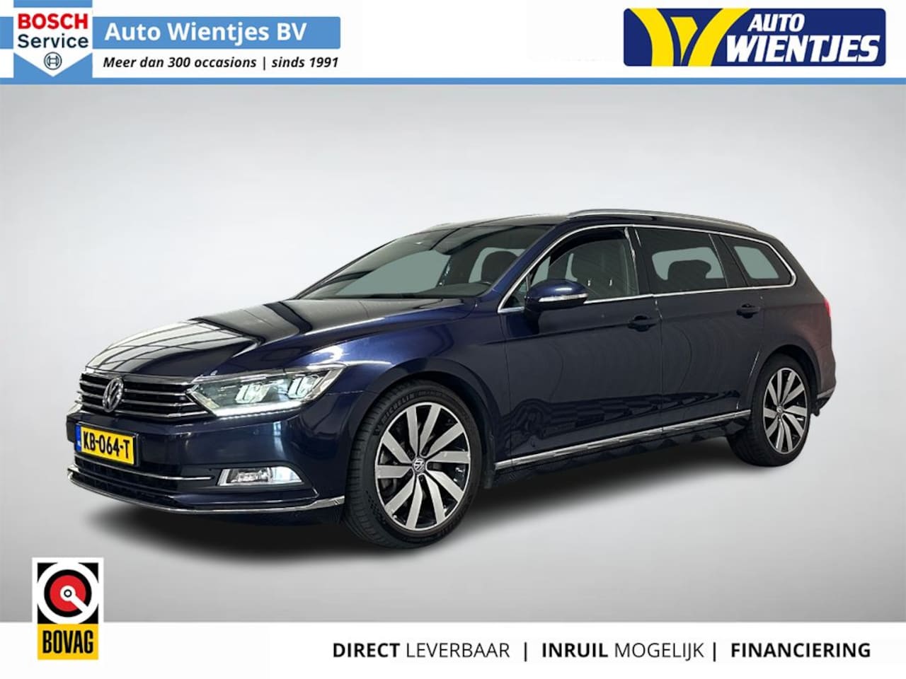 Volkswagen Passat Variant - 2.0 BiTDI DSG | 4Motion Highline R-Line | Leer | Navi | Camera | Virtual - AutoWereld.nl