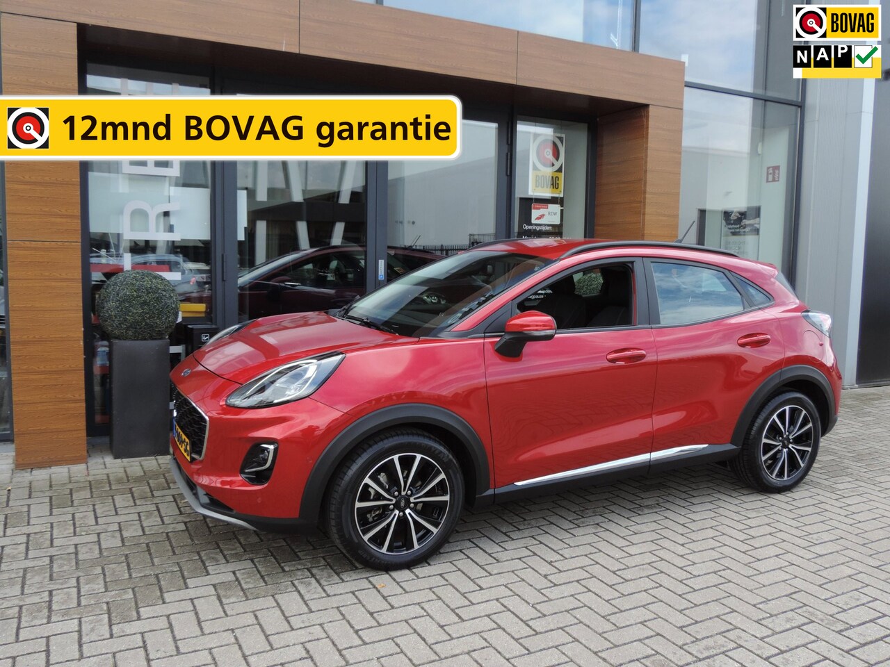 Ford Puma - 1.0-T 125PK Hybrid Titanium 18.000km | 1e Eig | 17'' | El.klep | LED kopl | PDC v+a | Came - AutoWereld.nl