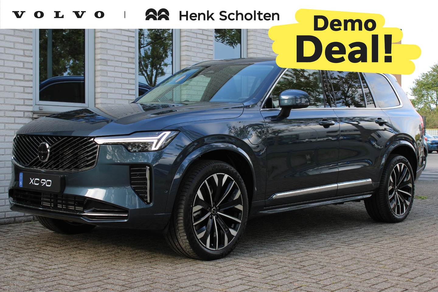 Volvo XC90 - T8 Automaat Plug-in hybrid AWD Ultra Bright | Demo Deal | Nappa leder met ventilatie Charc - AutoWereld.nl