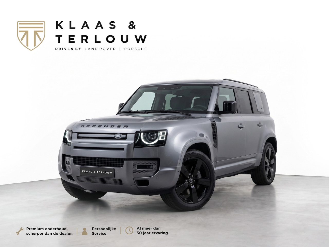 Land Rover Defender 110 - 2.0 P400e 110 XS | Koelkast | Cold Climate Pack | Windsor Leder - AutoWereld.nl
